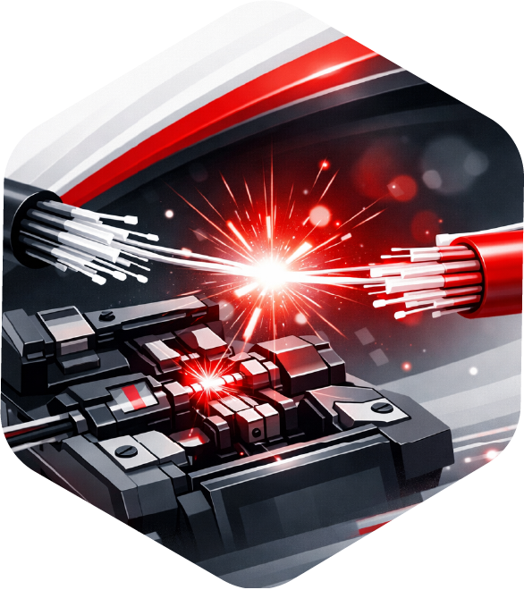 Soudure de fibre optique