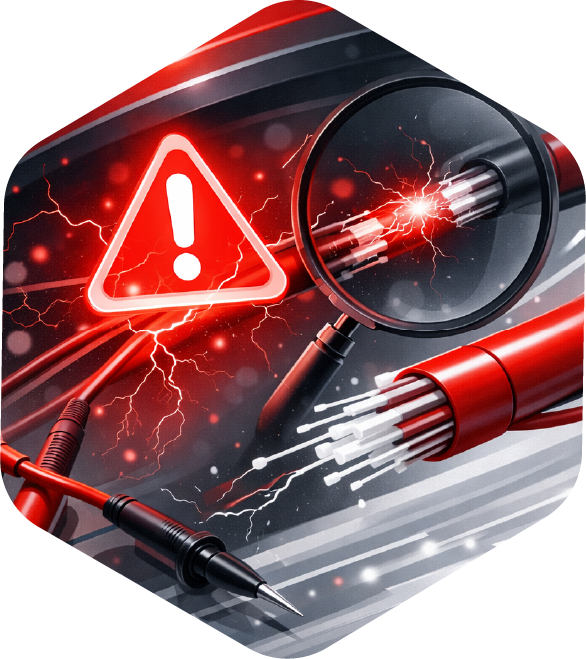 Dépannage réseau fibre